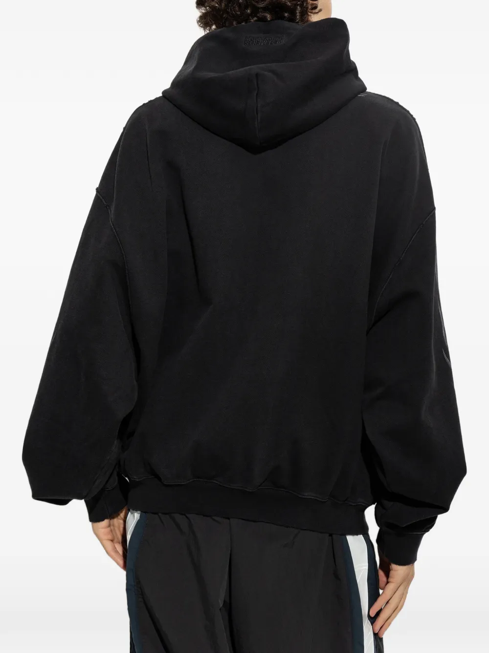 VETEMENTS Hoodie met grafische print Zwart