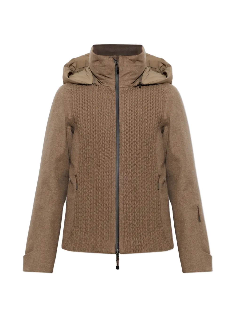 Sease Armor 2.0 chevron-quiltet jacket - Braun