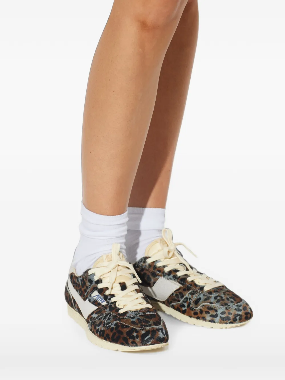 Autry Windspin leopard-print sneakers Bruin