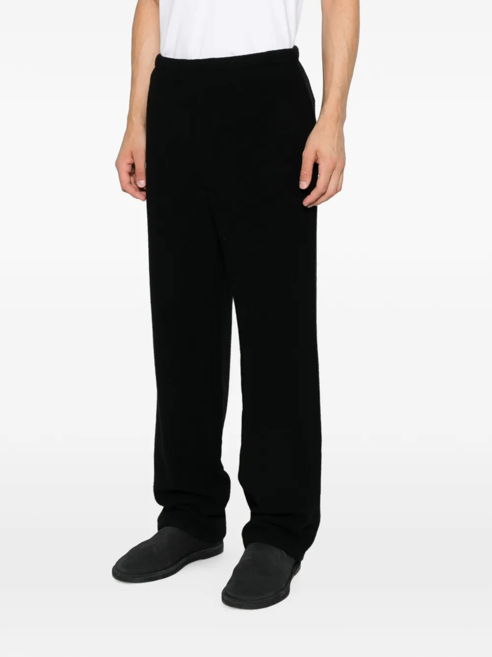 Rier Broek met elastische taille Zwart