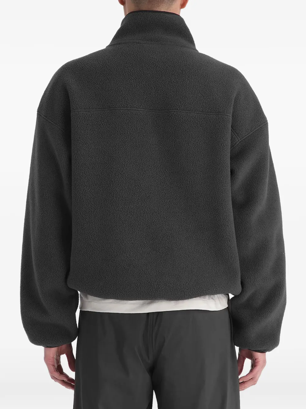 The North Face TNF™ Red Box sweater met halve rits Grijs