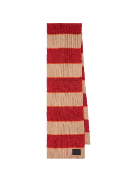 Paul Smith mohair block stripe scarf