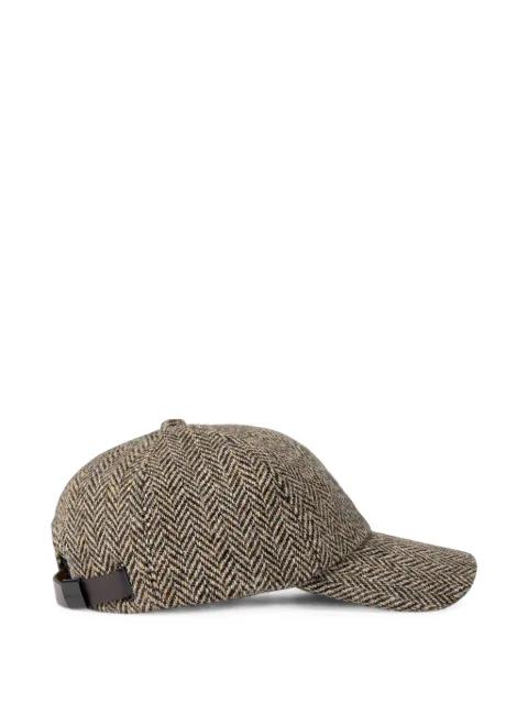 Paul Smith wool tweed cap