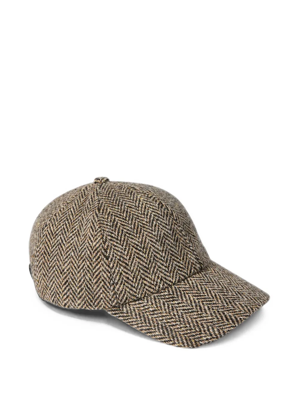 Paul Smith Wollen tweed pet Bruin