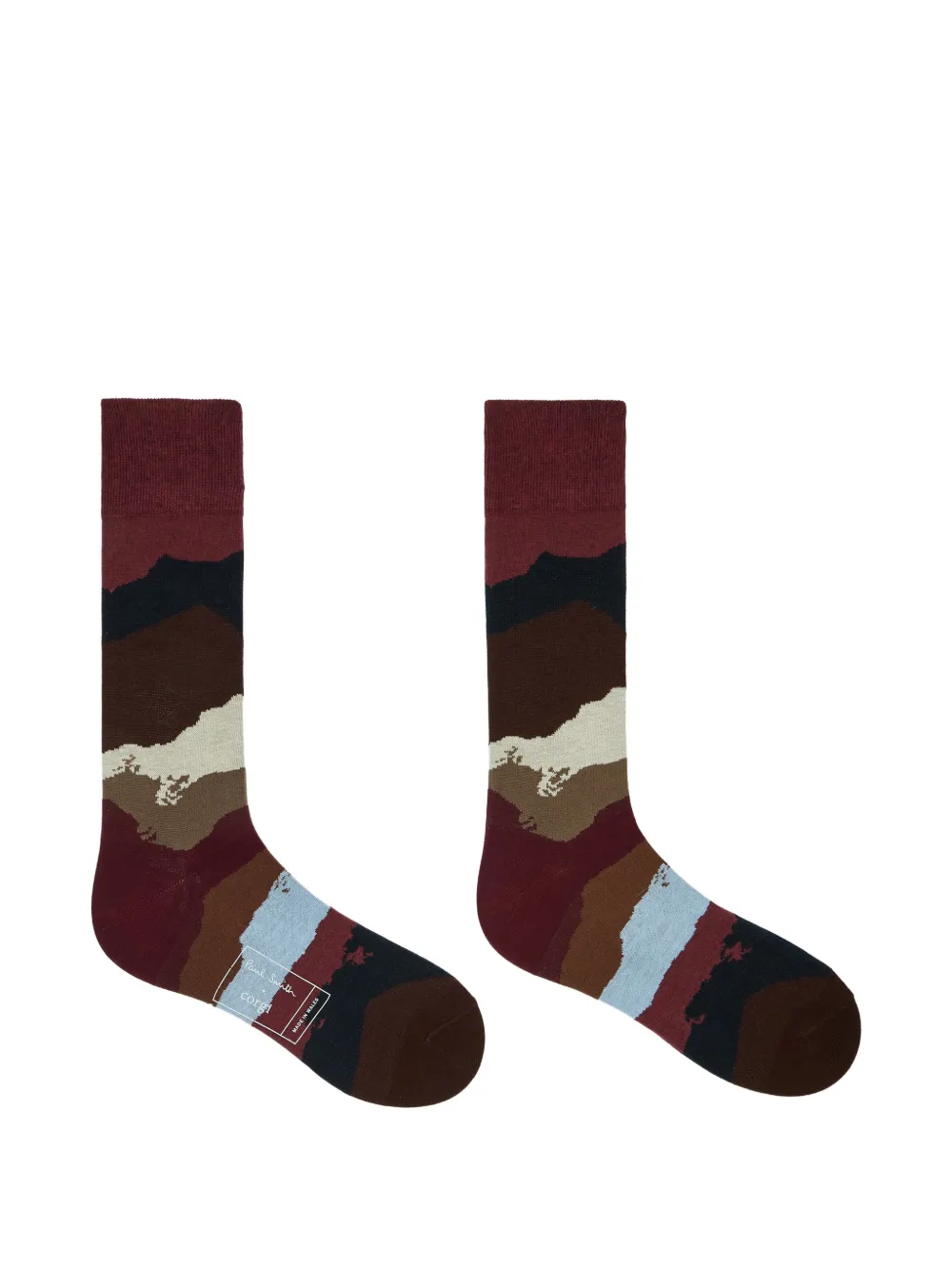 Paul Smith Landscape sokken van katoenblend Bruin