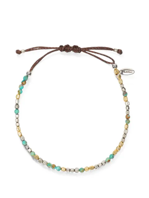 Paul Smith pulsera de metal con cuentas