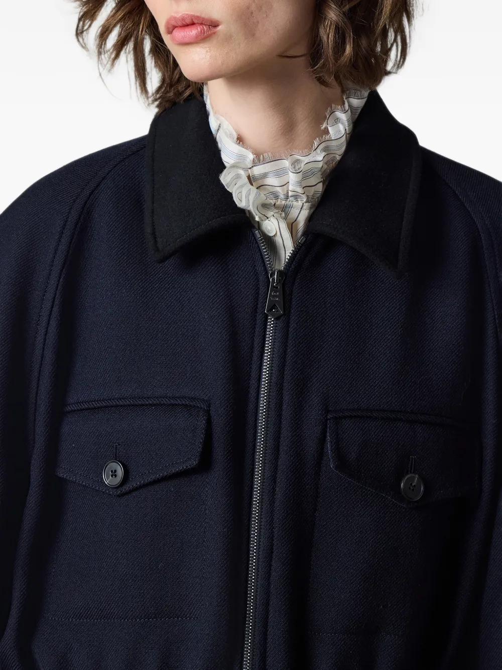 Paul Smith Jack van marineblauwe wol
