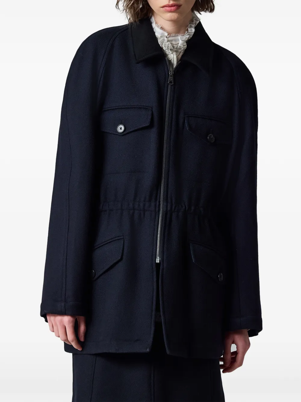 Paul Smith Jack van marineblauwe wol