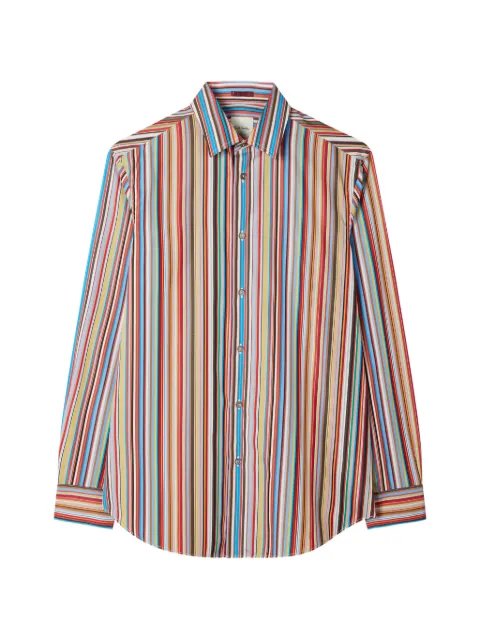 Paul Smith regular-fit 'Signature Stripe' poplin shirt