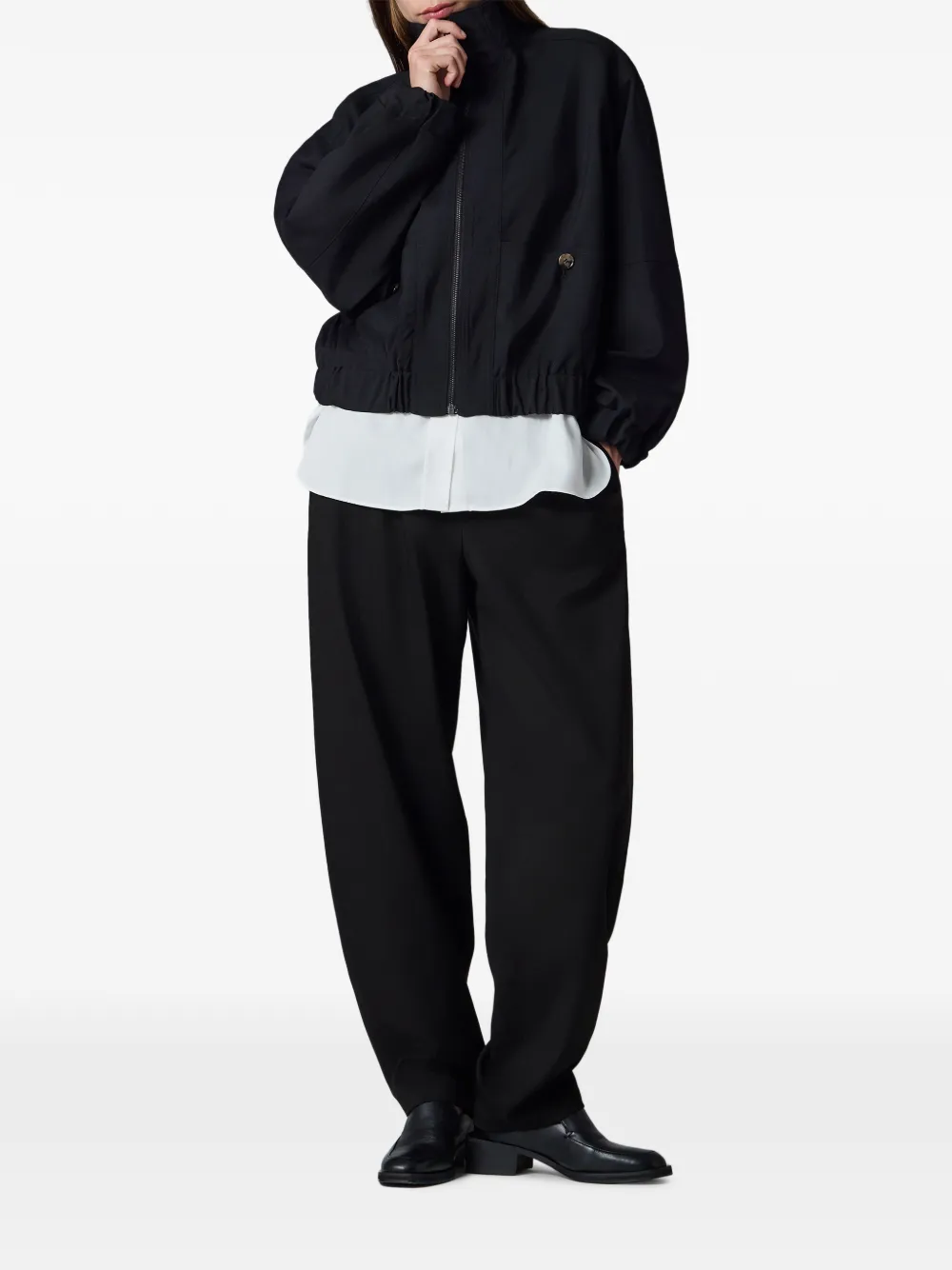 Paul Smith Wollen broek Zwart