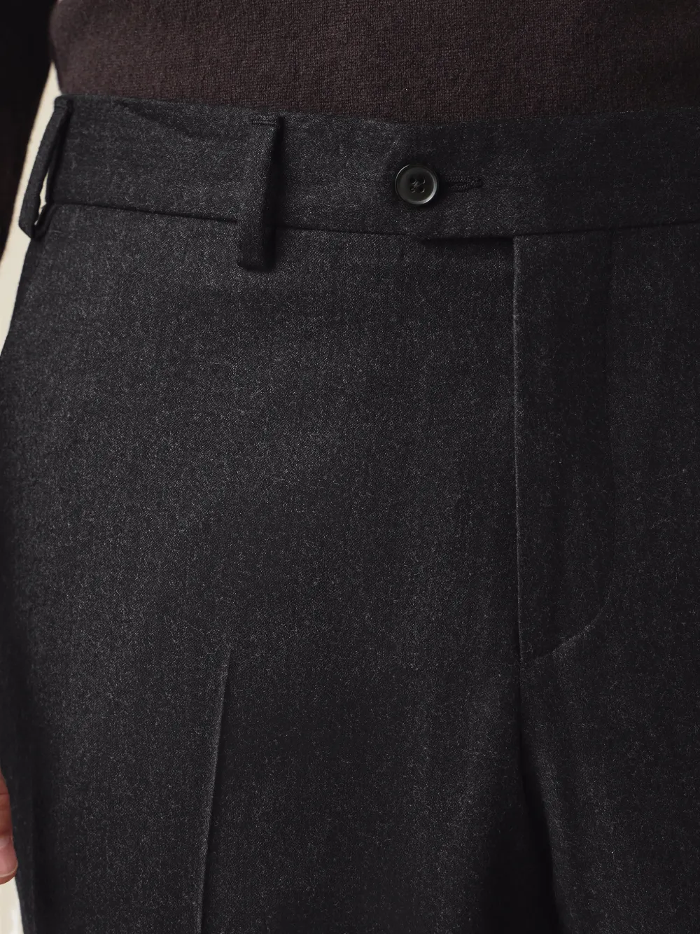 Paul Smith Flanellen broek van wol-kasjmier Grijs