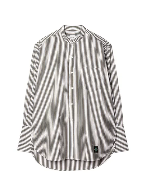 Paul Smith khaki Bengal stripe shirt