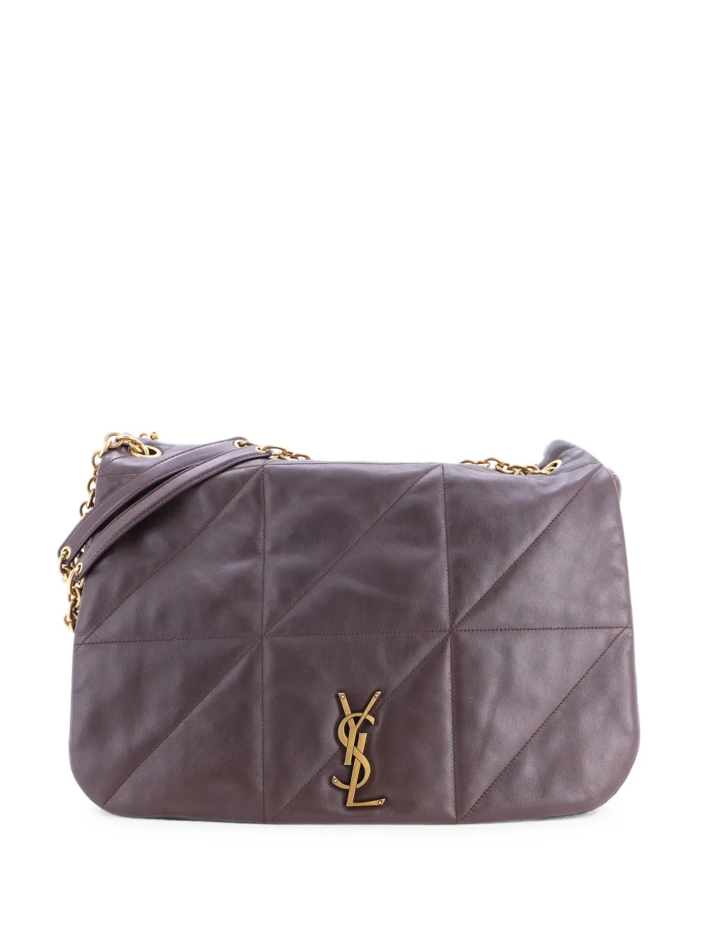 Saint Laurent Pre-Owned Jamie 4.3 Quilted Leather Large shoulder bag - Braun