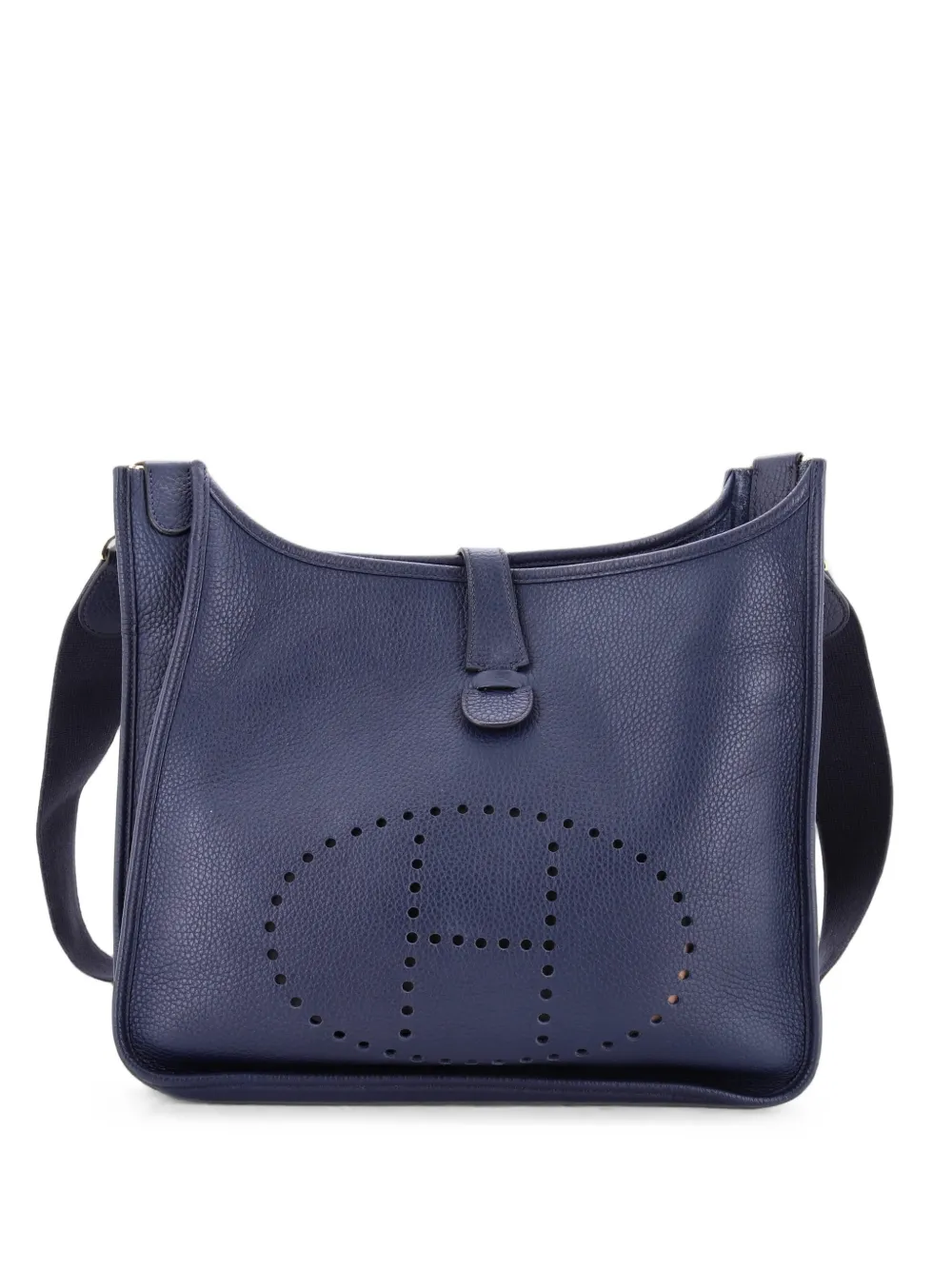 Hermès Pre-Owned Evelyne Bag Gen III Clemence GM Umhängetasche - Blau