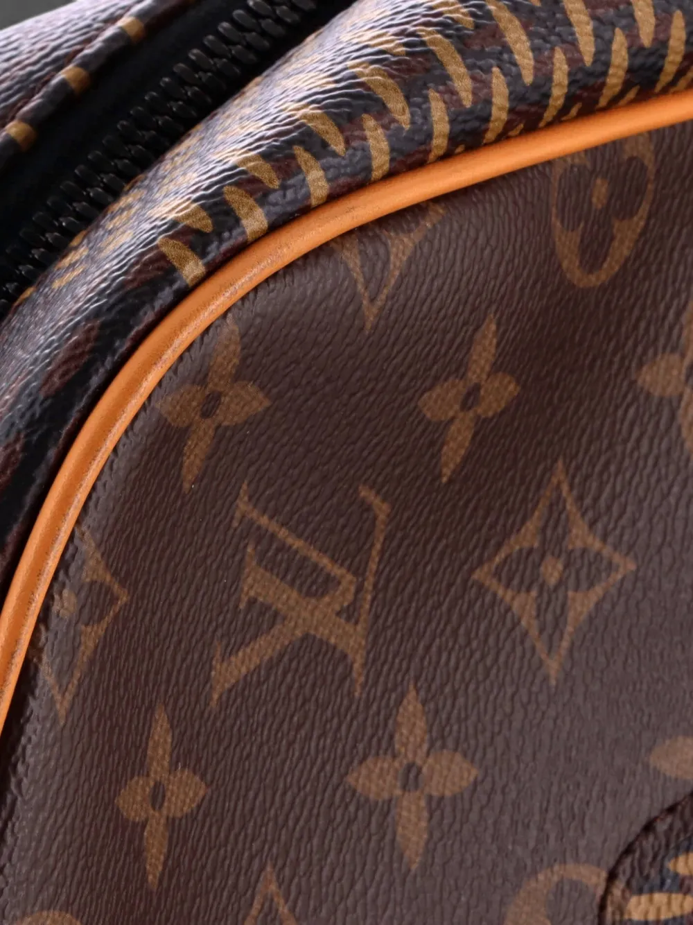 Louis Vuitton Pre-Owned Nigo Campus Limited Edition Giant Damier and Monogram Canvas backpack - Braun