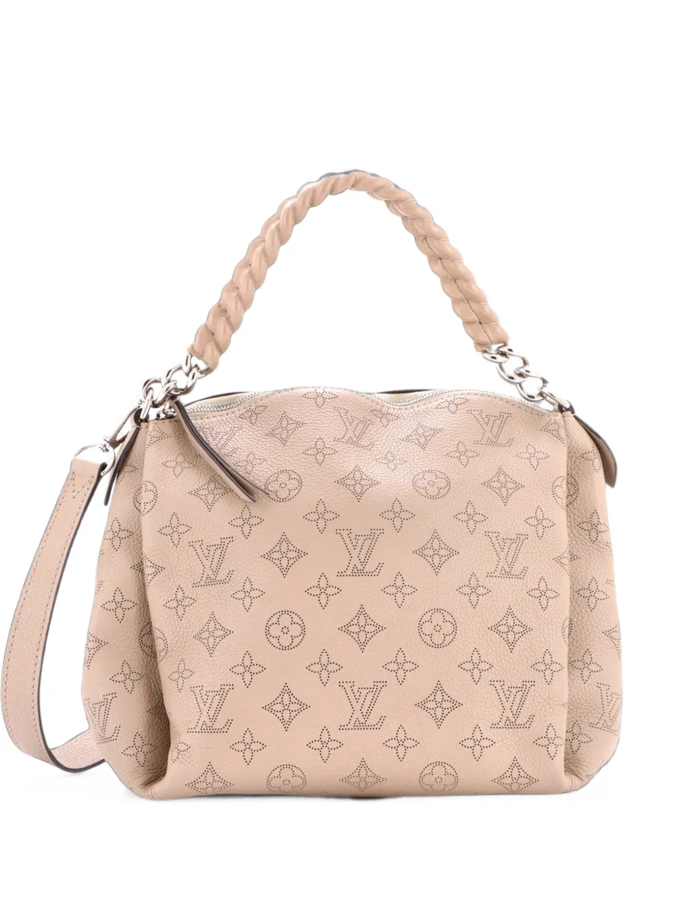 Louis Vuitton Pre-Owned Babylone Mahina BB Tasche aus Leder - Nude