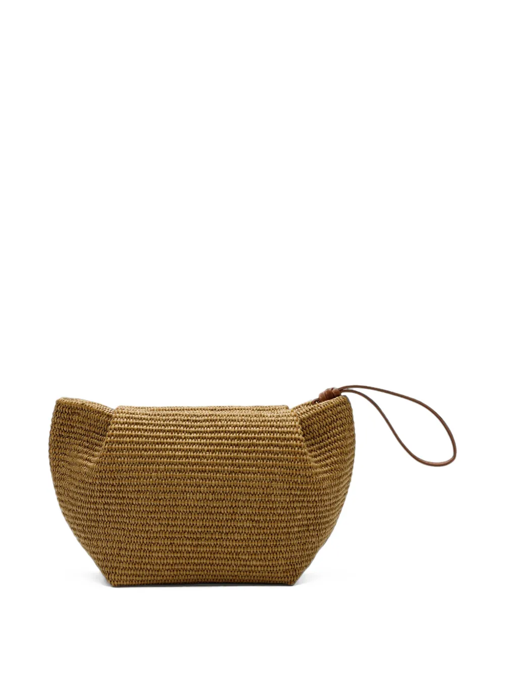 La Portegna Marta Yute schoudertas Beige