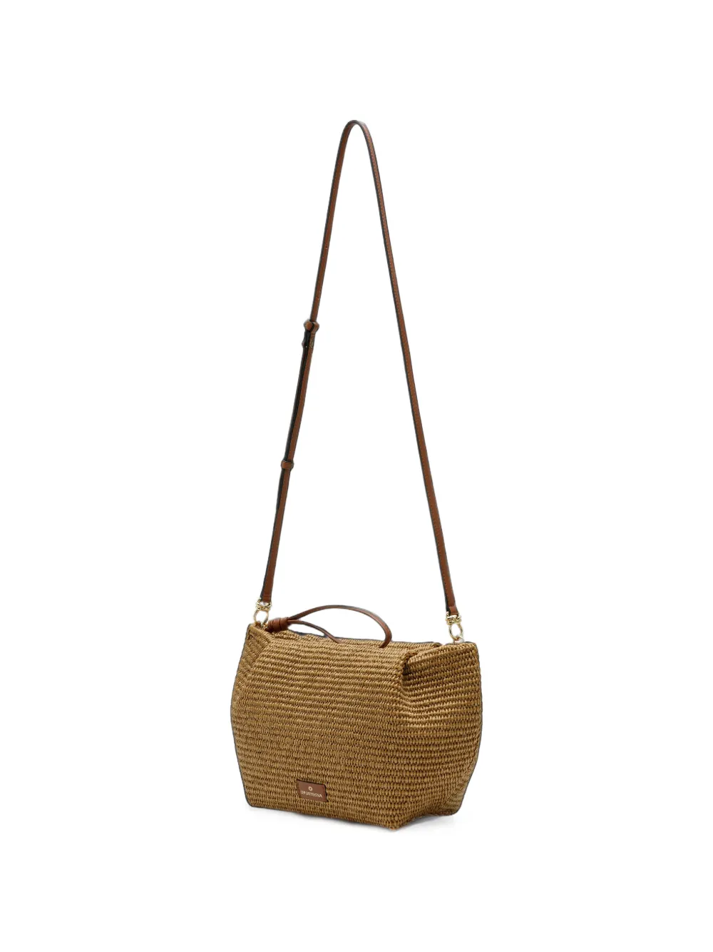 La Portegna Marta Yute schoudertas Beige