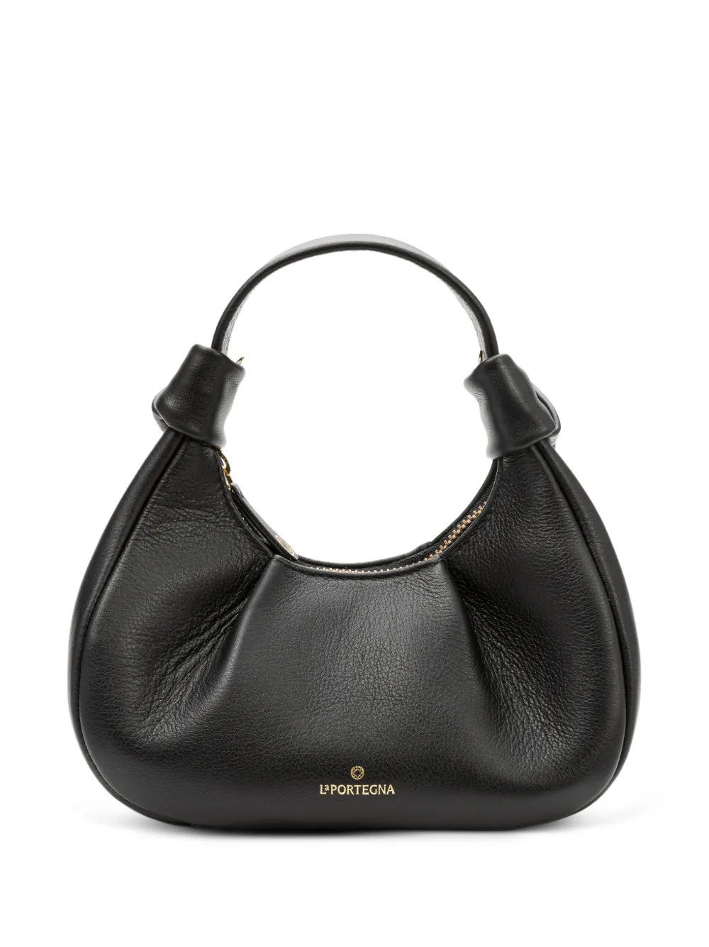La Portegna Anita knotted leather tote bag · OS