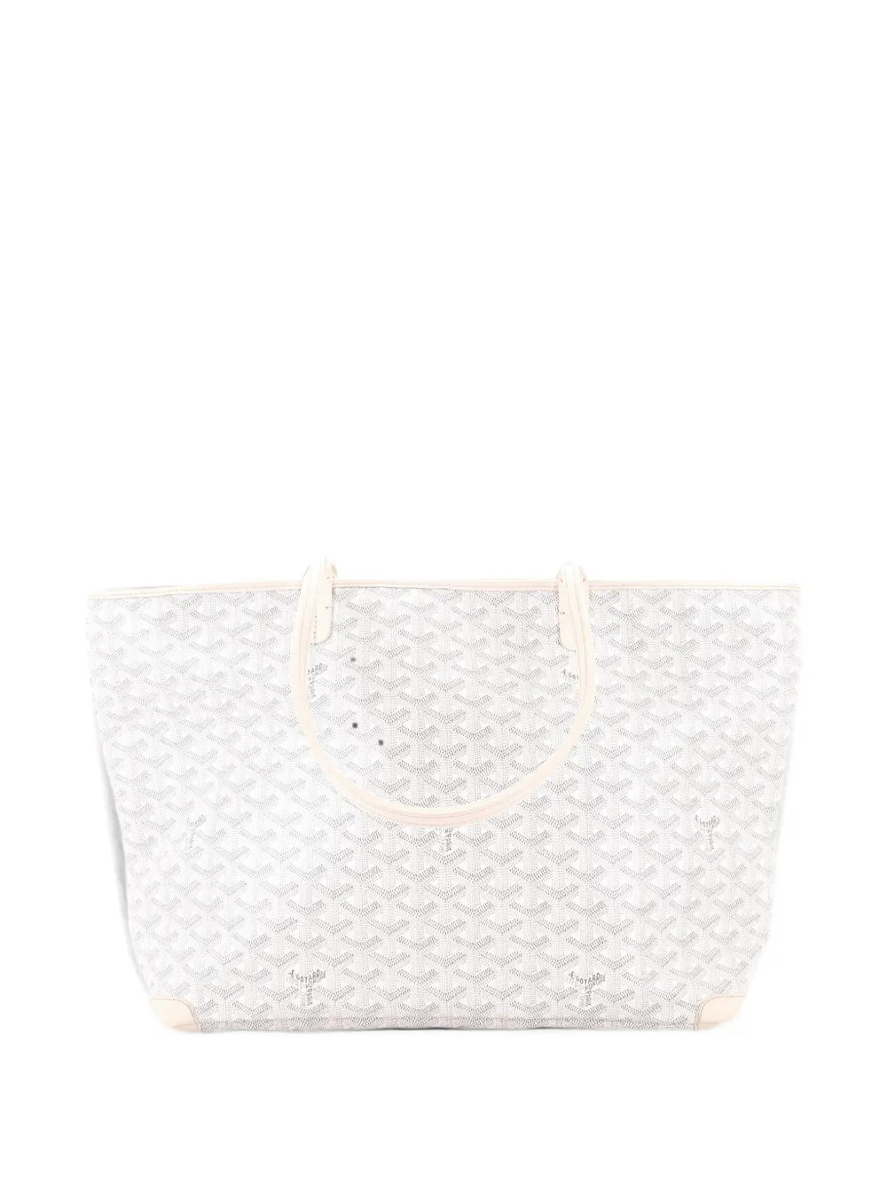 Goyard Pre-Owned Artois Tote Coated Canvas MM shoulder bag - Bianco