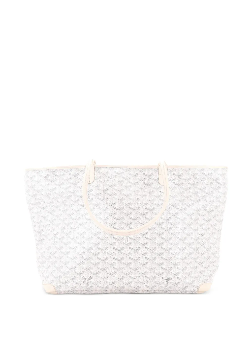 Goyard Pre-Owned Artois Tote Coated Canvas MM shoulder bag - Bianco