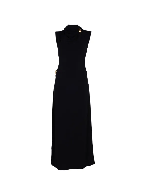 Altuzarra Betsy Cowl-neck Maxi Dress in Black