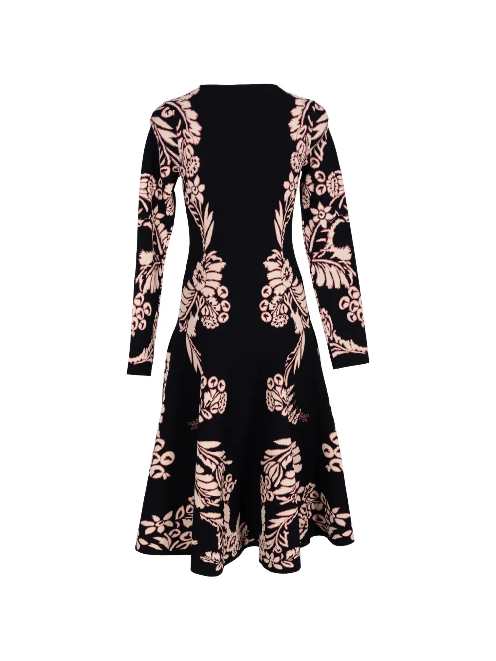 Ulla Johnson Nerissa midi-jurk met jacquard Zwart