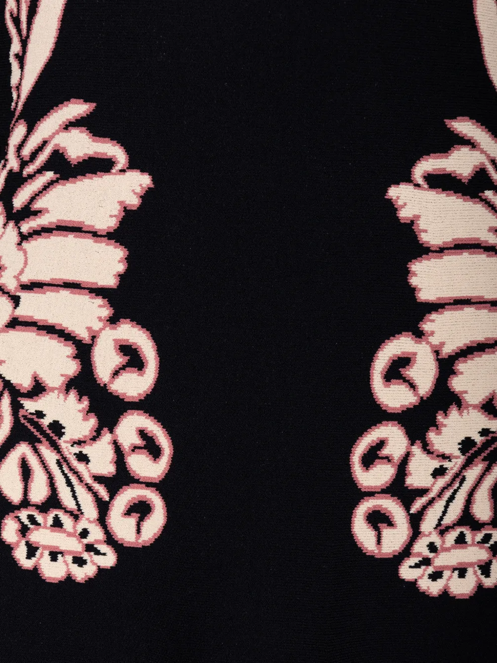 Ulla Johnson Nerissa midi-jurk met jacquard Zwart