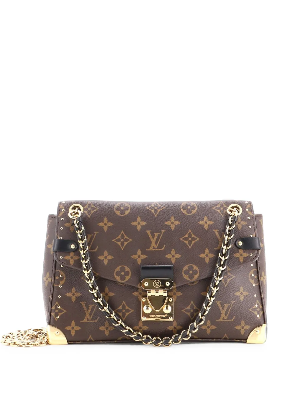 Louis Vuitton Pre-Owned Trunkie Handbag Monogram Canvas shoulder bag - Marrone