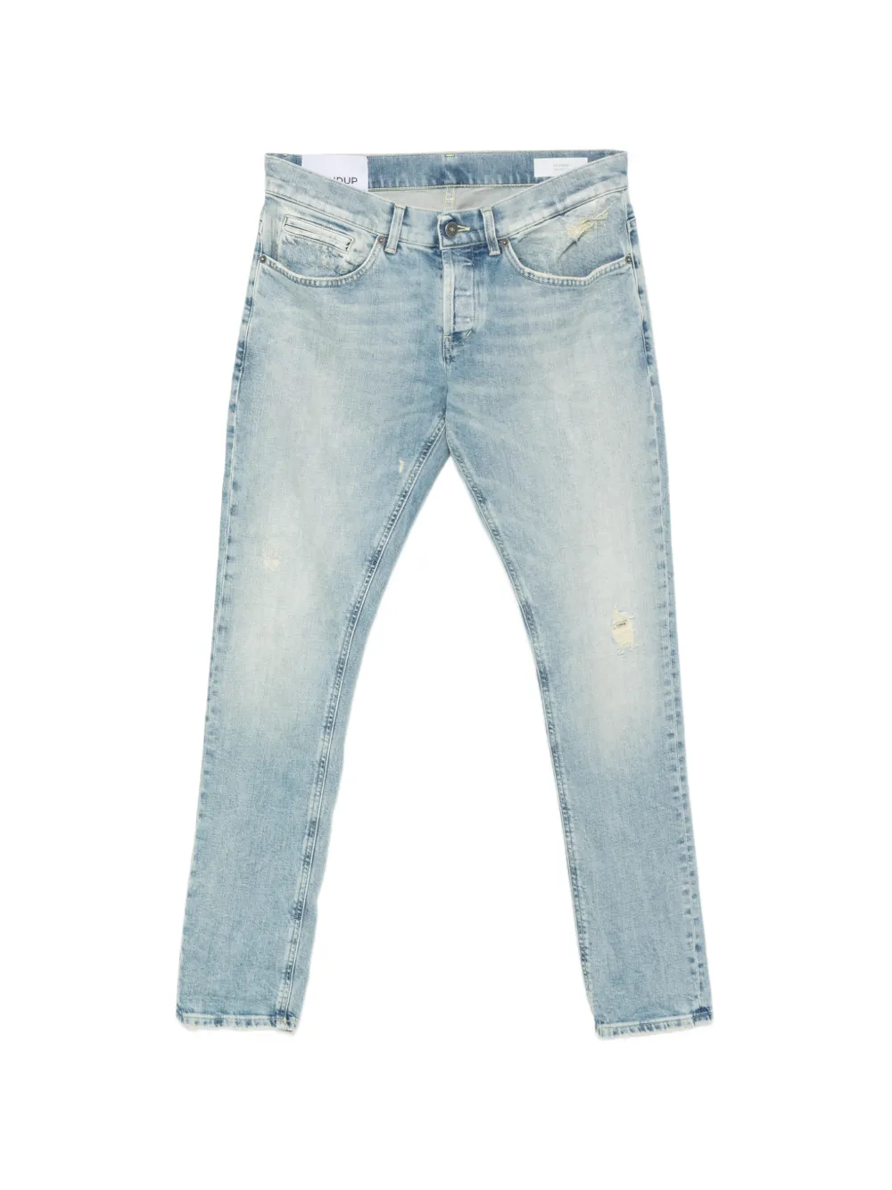 DONDUP distressed slim-fit jeans - Blu