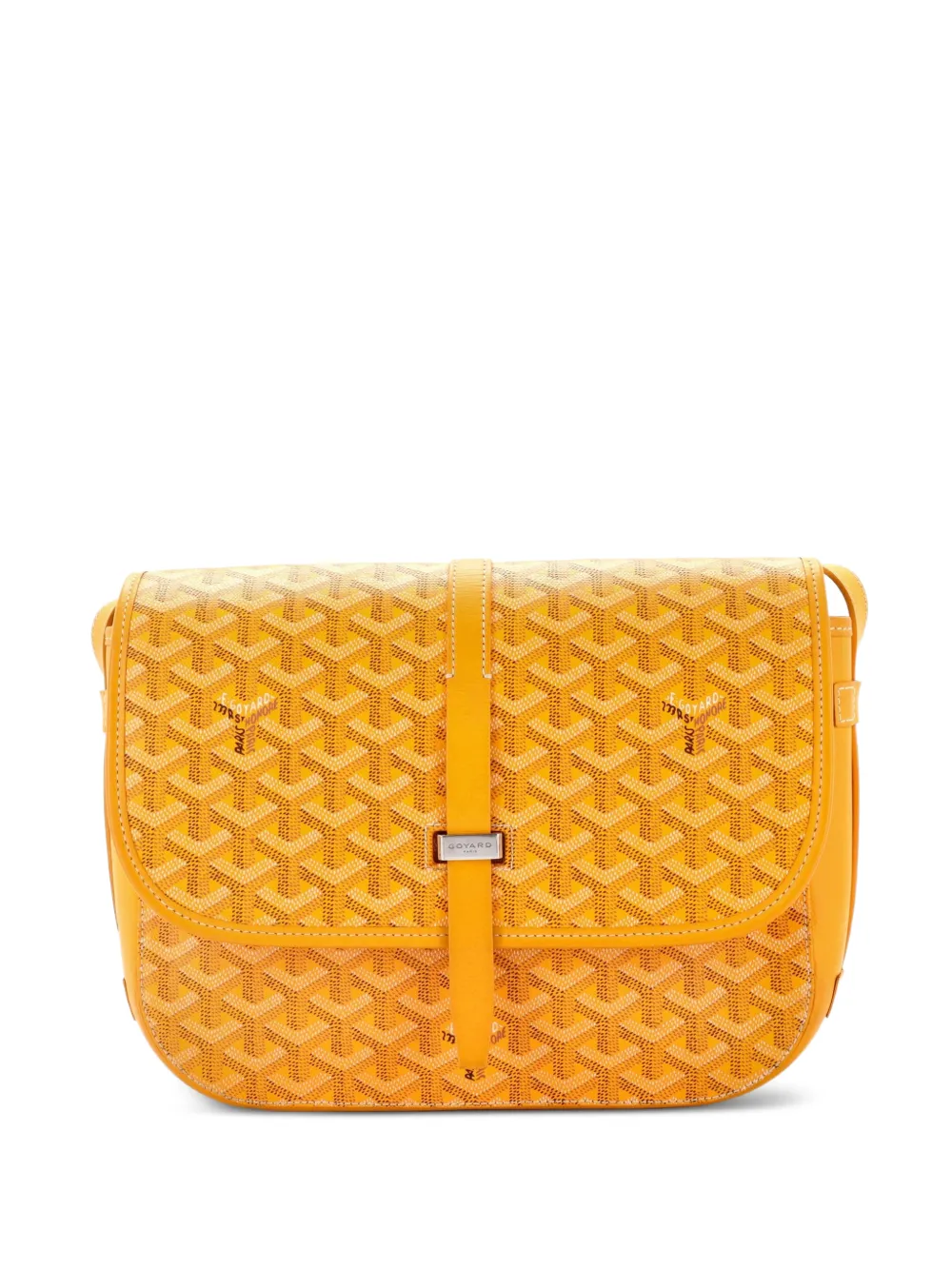 Goyard Pre-Owned Belvedere II Messenger Bag Coated Canvas MM crossbody bag - Giallo