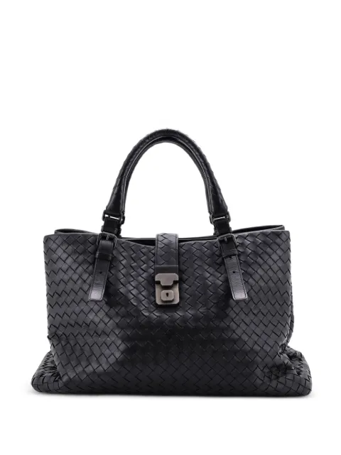 Bottega Veneta Pre-Owned tote Roma mediana de piel Intrecciato