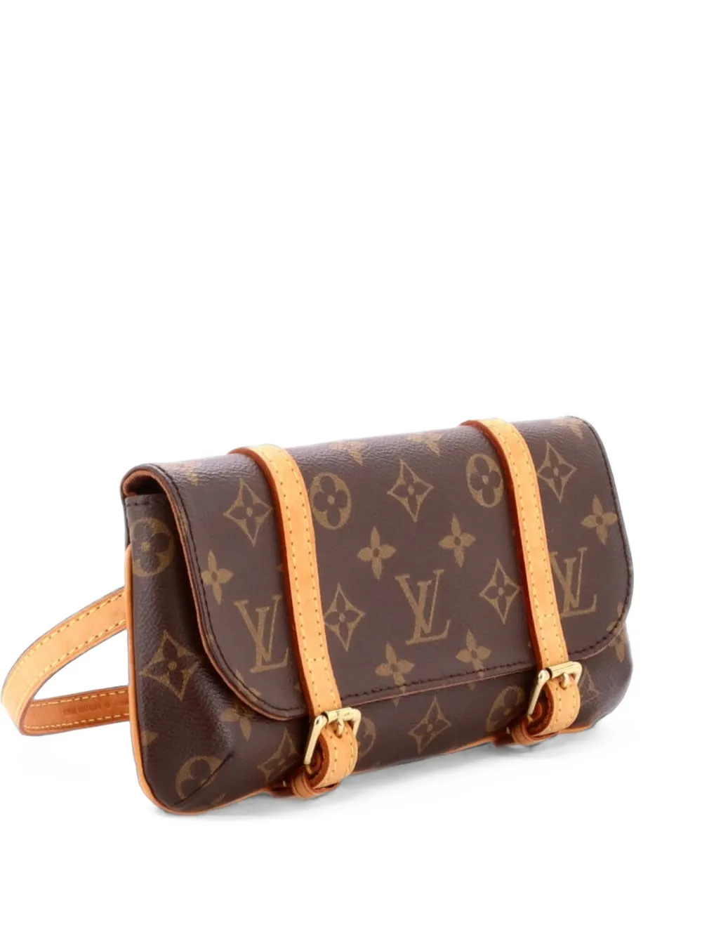 Louis Vuitton Pre-Owned Marelle Waist Bag Monogram Canvas belt bag - Braun