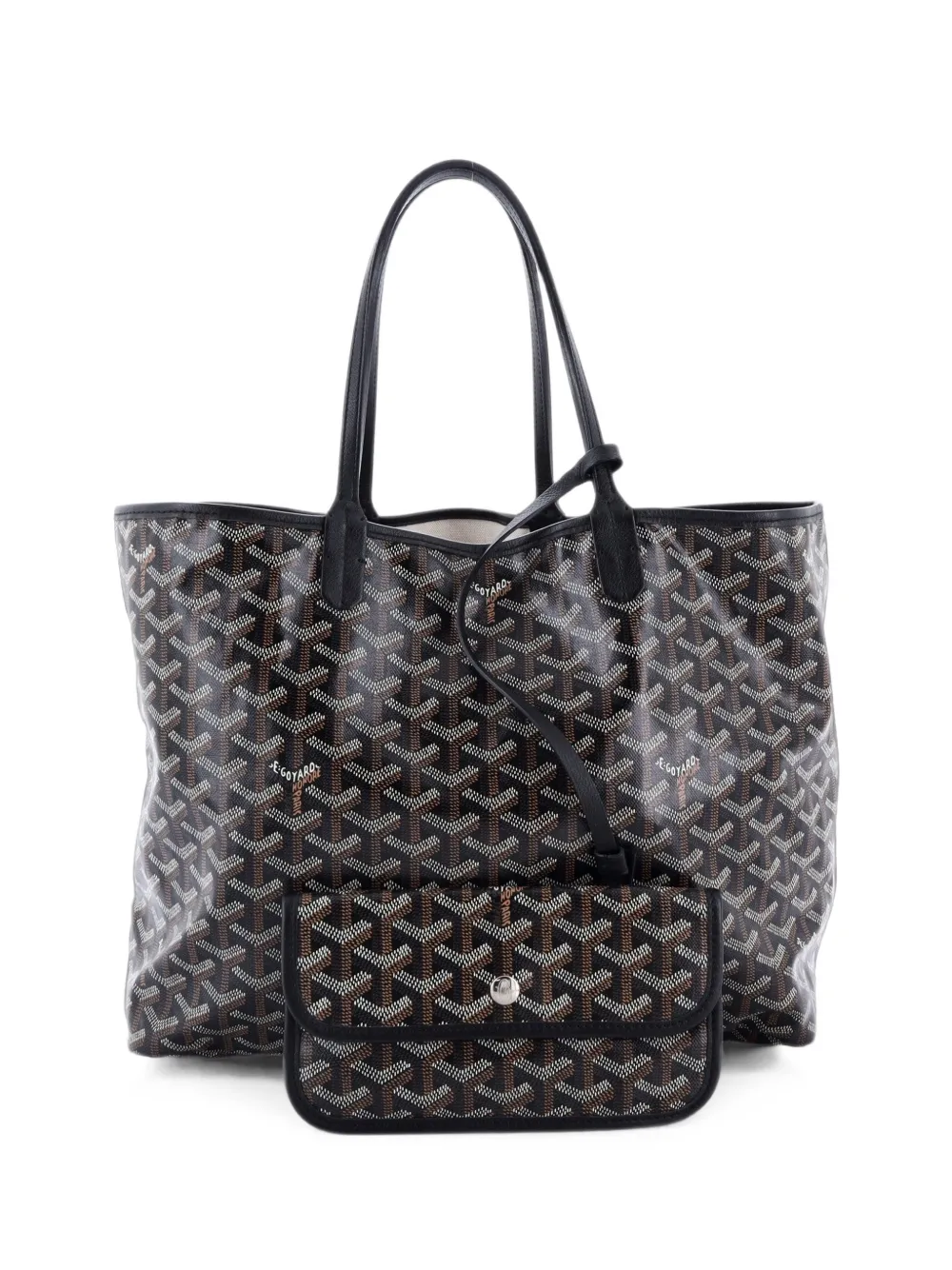 Goyard Pre-Owned Saint Louis Coated Canvas PM tote bag - Schwarz