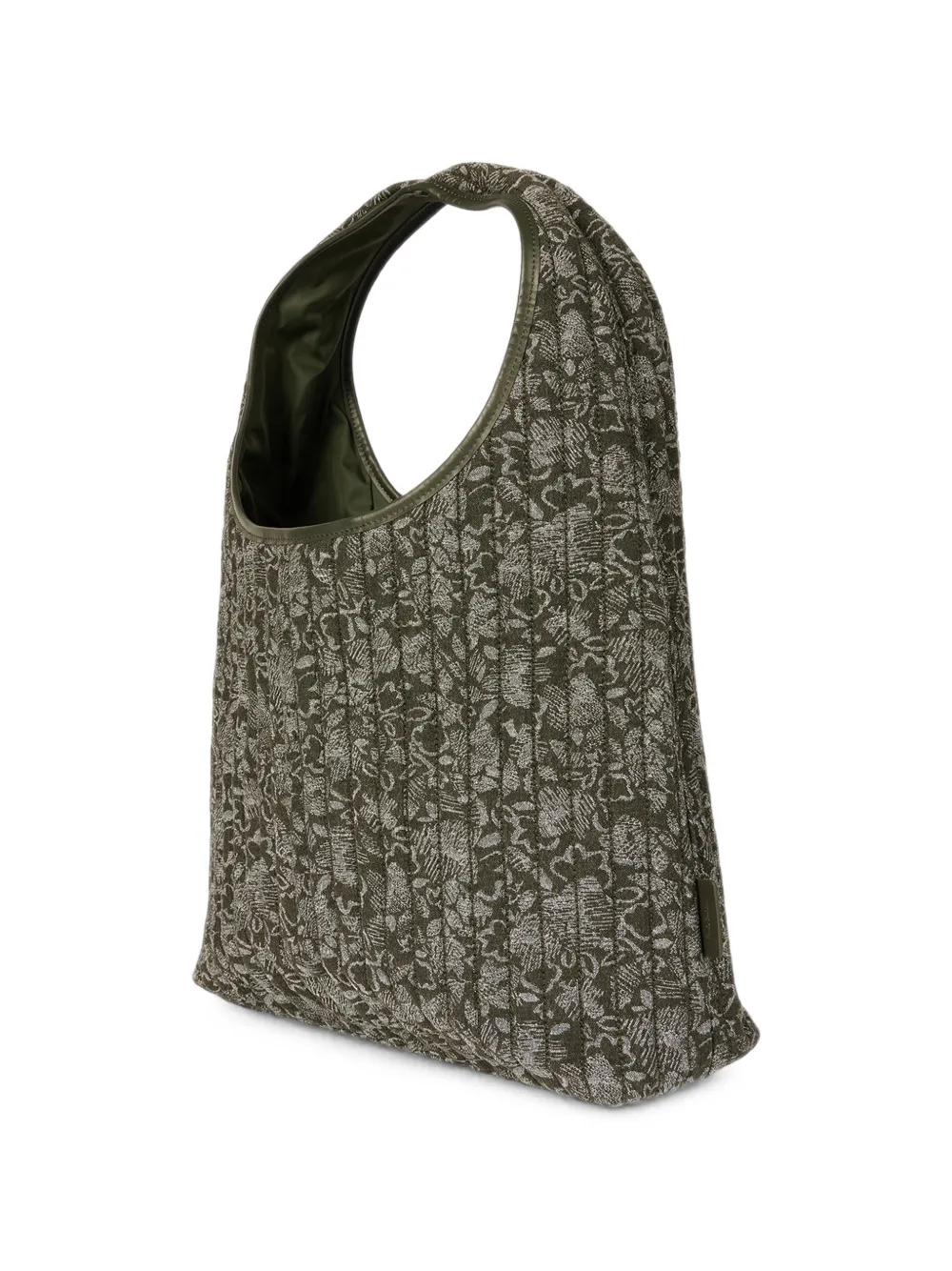 Paul Smith Gewatteerde shopper met bloemen-print Groen