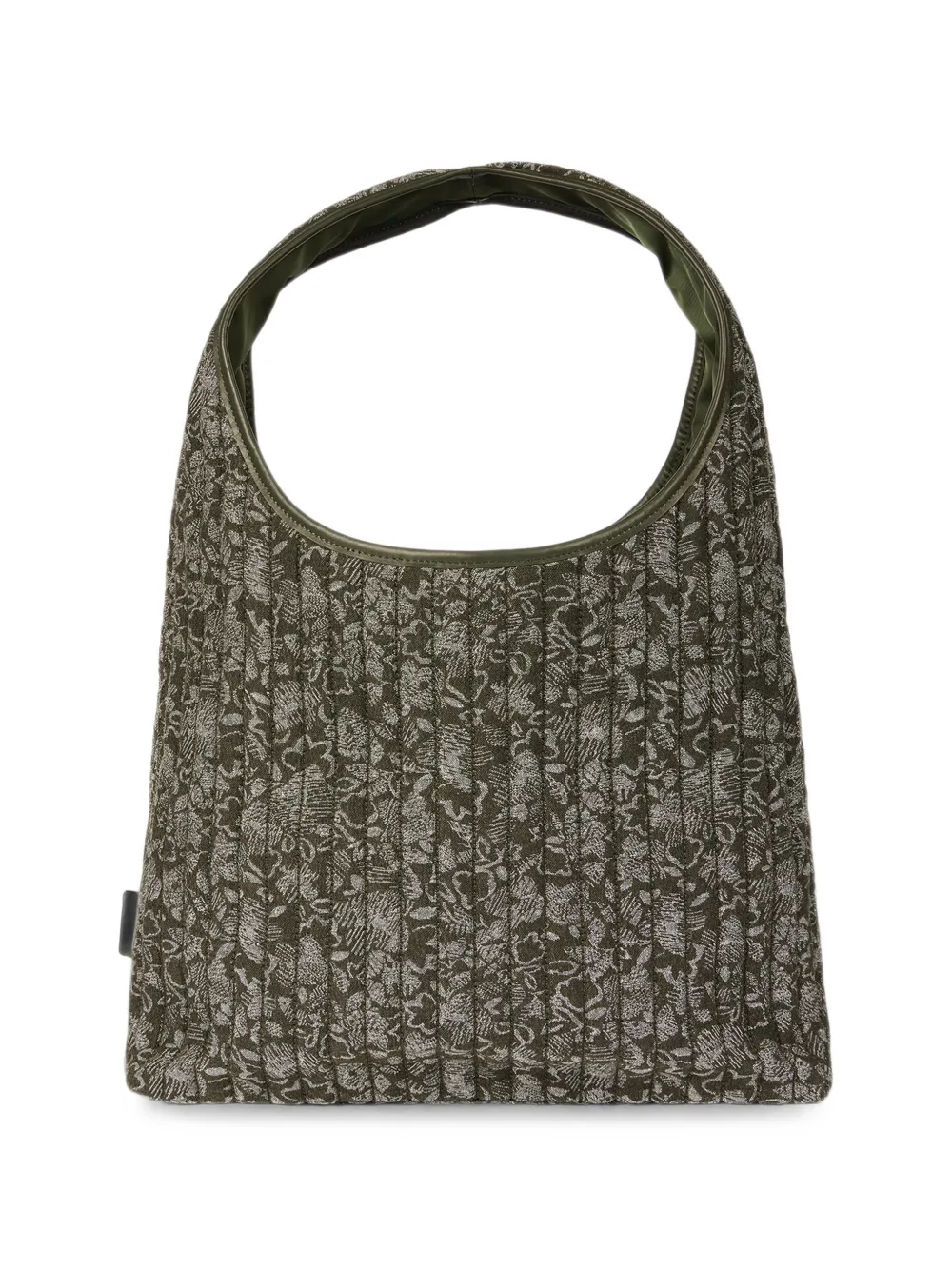 Paul Smith Gewatteerde shopper met bloemen-print Groen