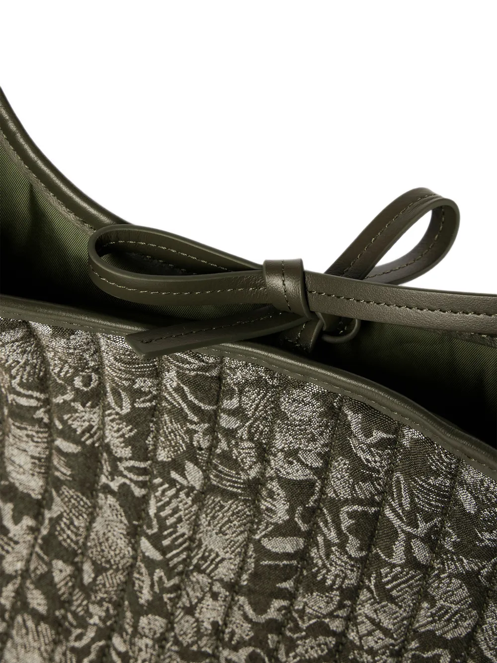 Paul Smith Gewatteerde shopper met bloemen-print Groen