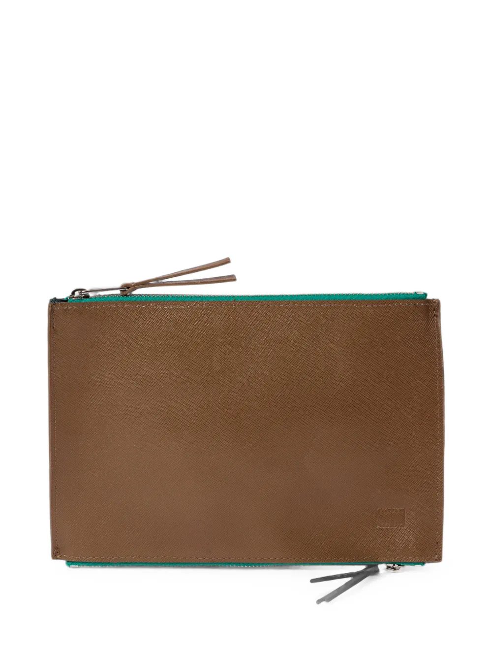 Paul Smith Tweekleurige reisbuidel met rits Bruin