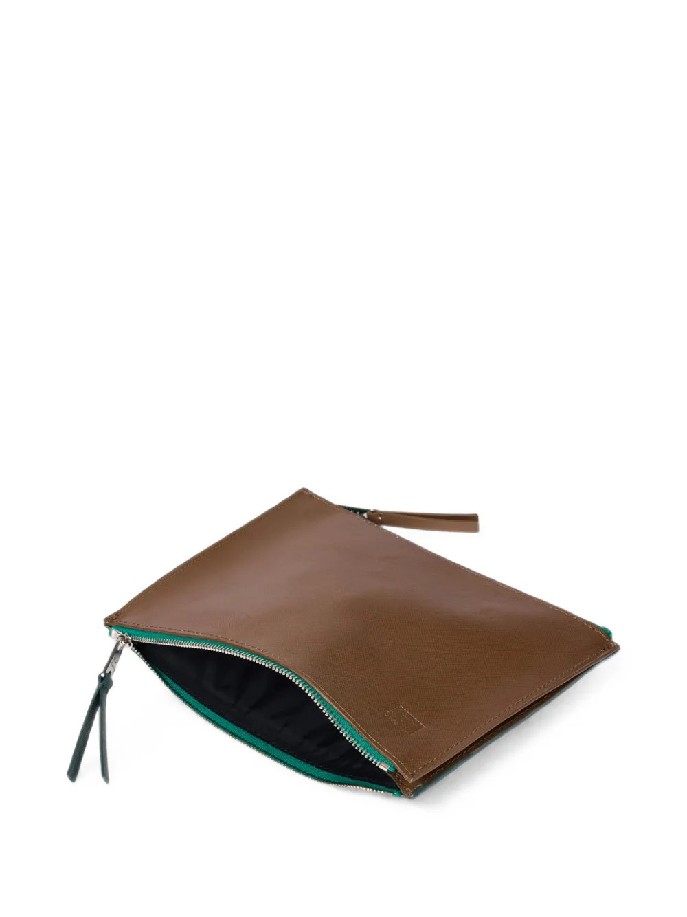 Paul Smith Tweekleurige reisbuidel met rits Bruin