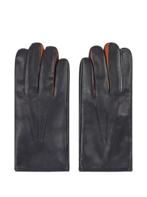 Paul Smith Concertina Handschuhe aus Leder