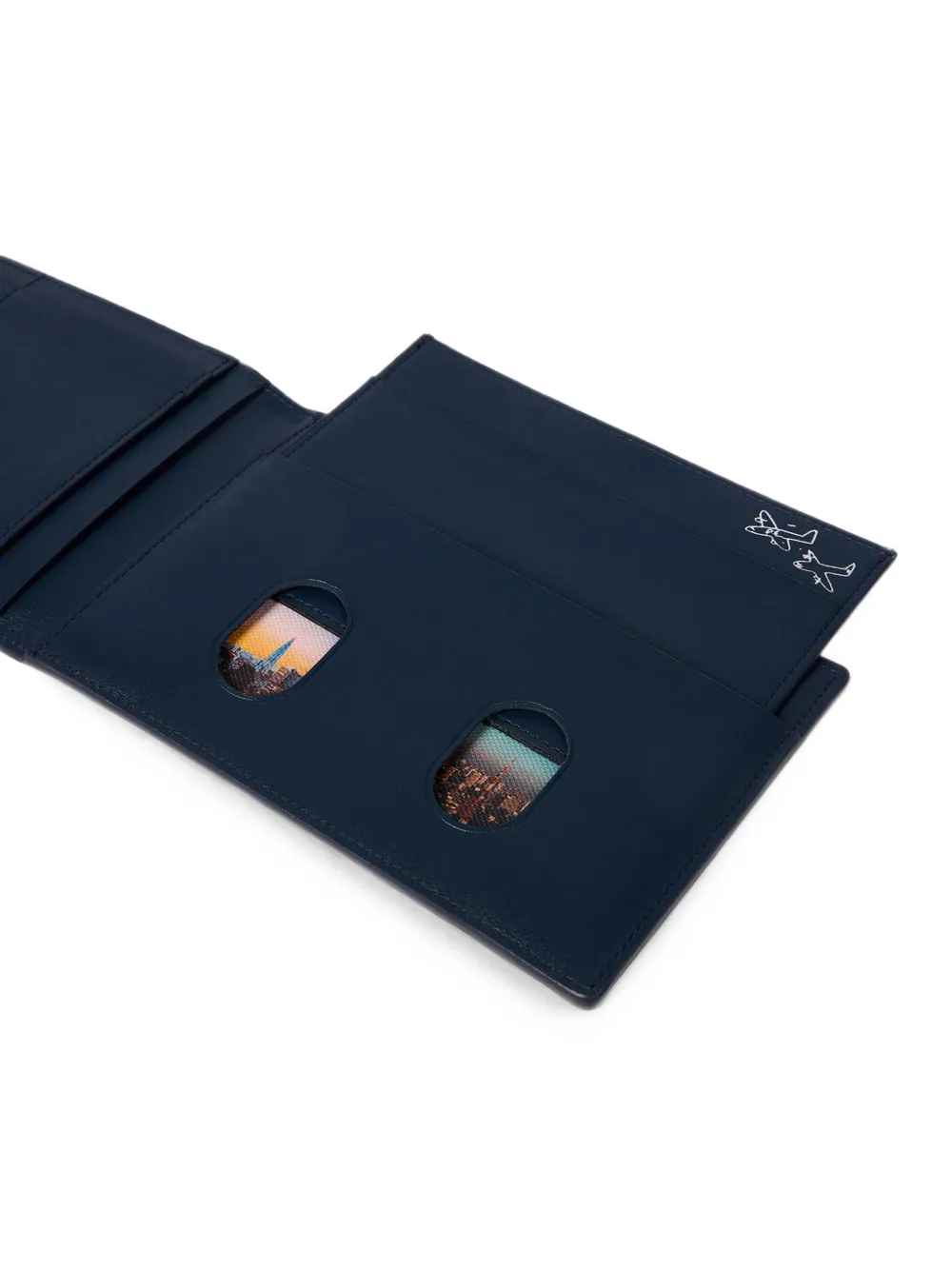Paul Smith 'London and Paris Travel' portemonnee Blauw