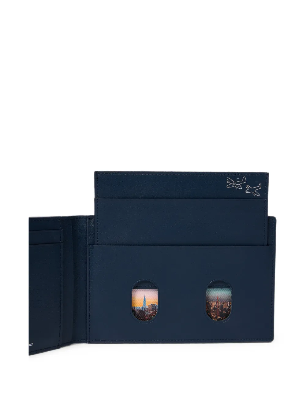 Paul Smith 'London and Paris Travel' portemonnee Blauw