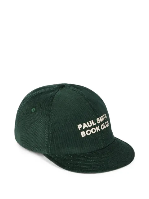 Paul Smith dark-green 'Book Club' corduroy cap