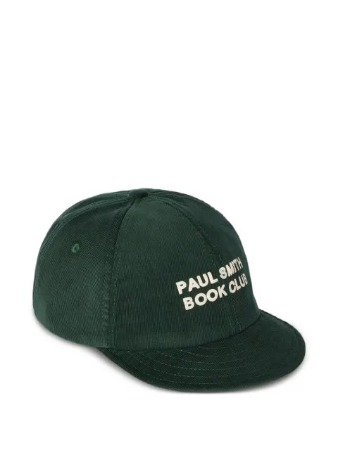 Paul Smith dark-green 'Book Club' corduroy cap