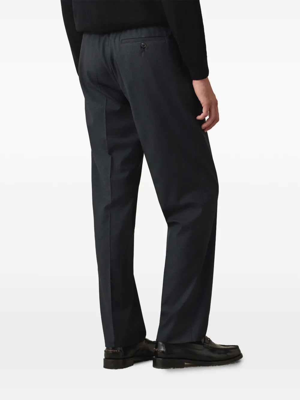 Paul Smith Geruite wollen broek Grijs