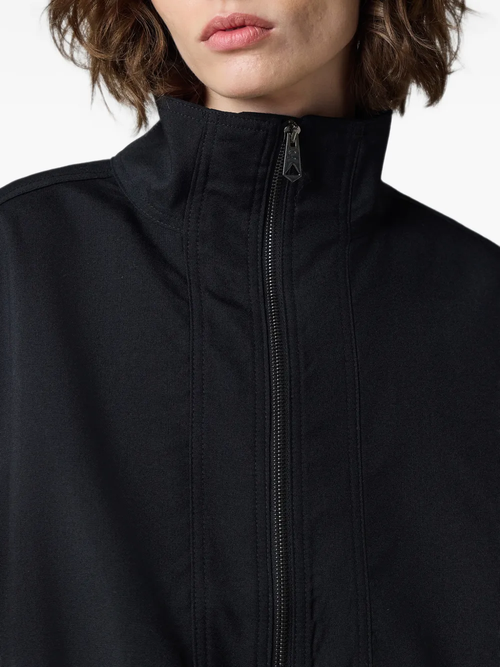 Paul Smith Hopsack wollen bomberjack Zwart