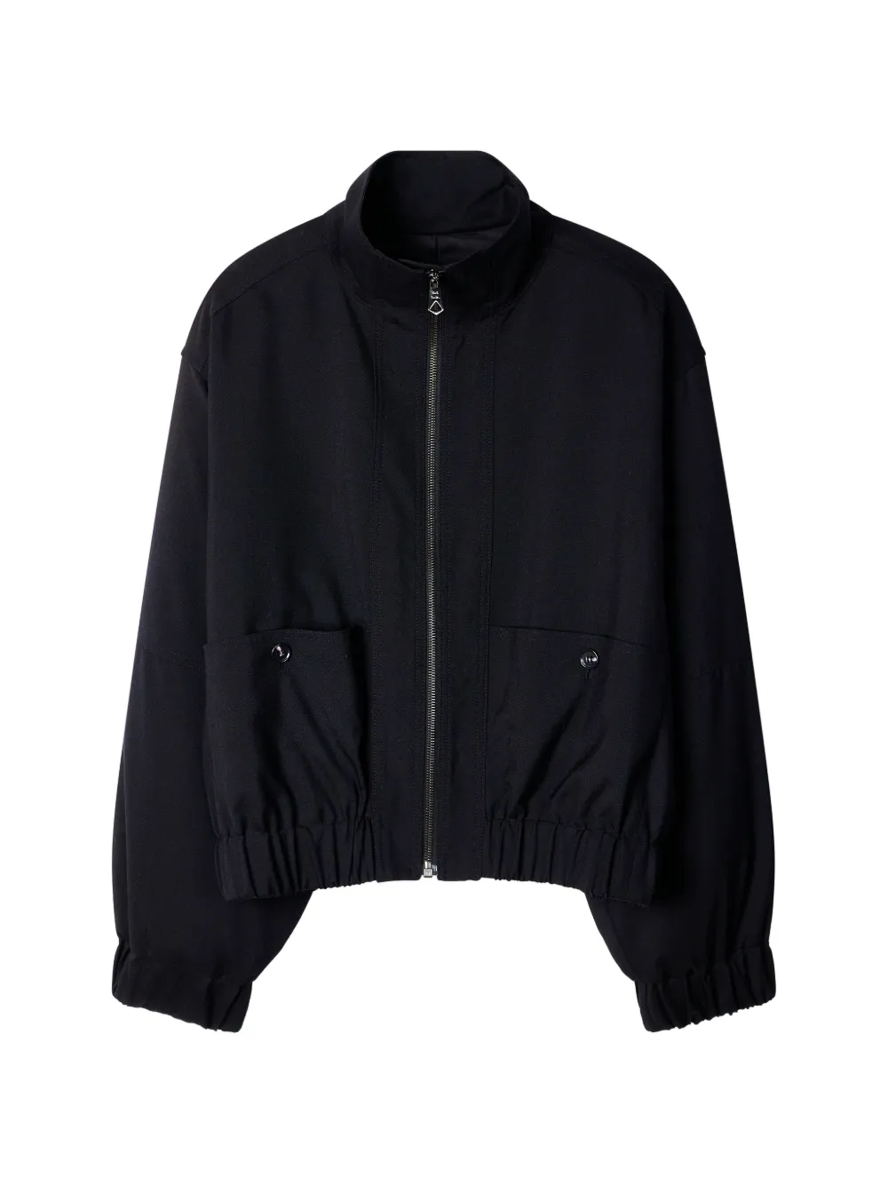 Paul Smith Hopsack wollen bomberjack Zwart