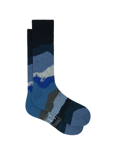 Paul Smith Par de meias Landscape