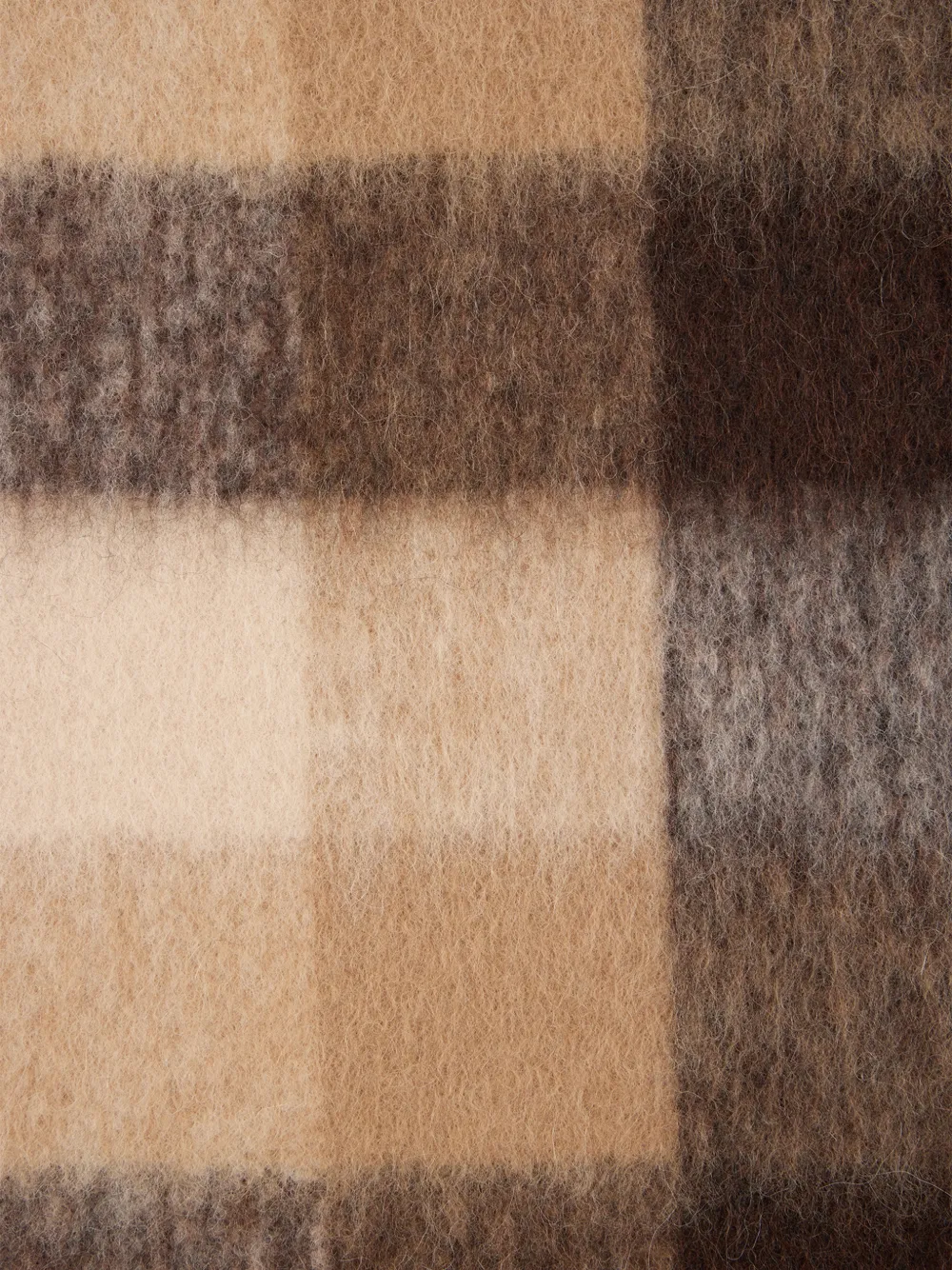 Paul Smith Geruite sjaal Bruin