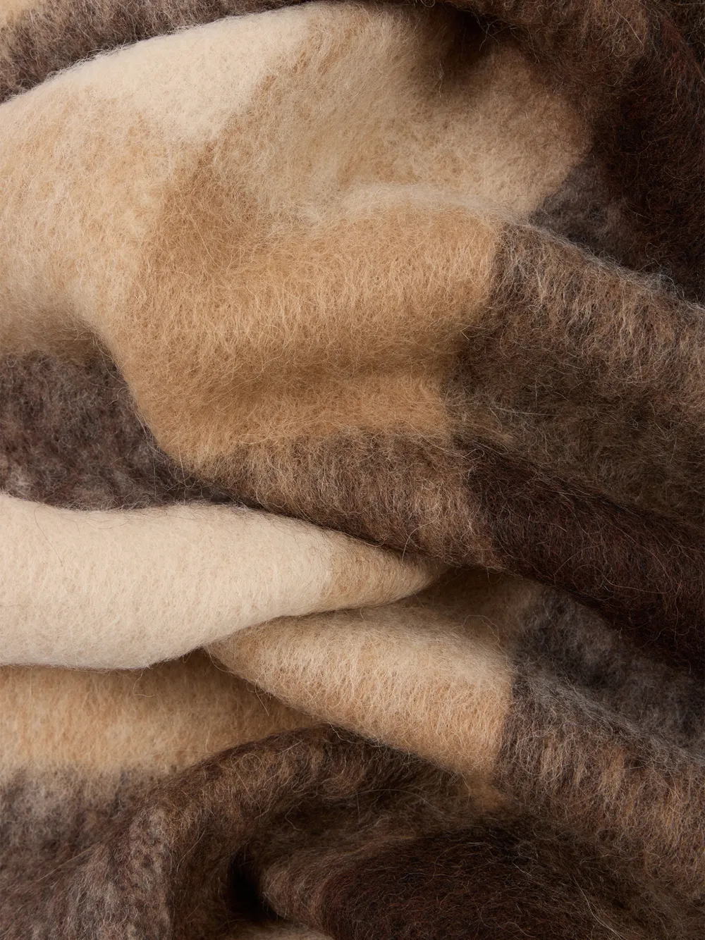 Paul Smith Geruite sjaal Bruin